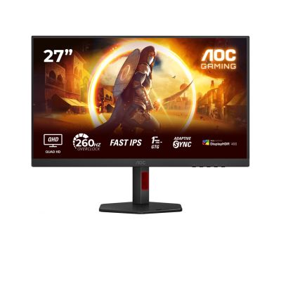 17. LCD Monitor 27" AOC G4 Q27G4ZR 68.6cm 2560x1440px Quad HD LED Black and Red