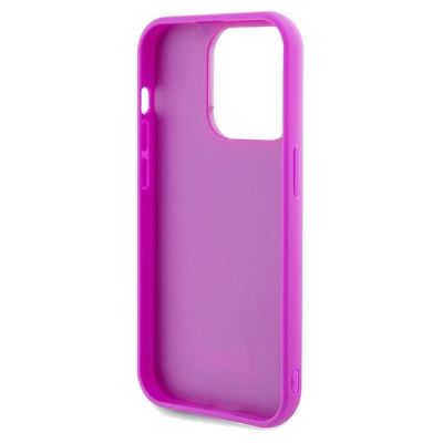 7. Guess Disco Metal Script case for iPhone 14 Pro Max - fuchsia