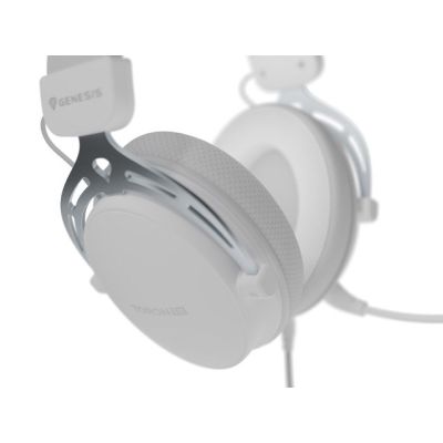 5. Genesis Toron 531 on-ear headphones with microphone, white