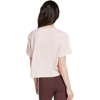 8. adidas Essentials 3-Stripes Single Jersey Crop Top W IY4227