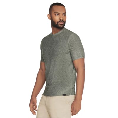 3. Skechers Go Dri All Day Tee TS107-GNBK Green L