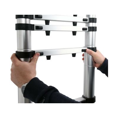 10. VOREL ALUM. TELESCOPE LADDER 3.8 m 13 steps