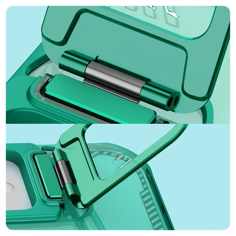 11. Nillkin Iceblade Prop Magnetic Case with Stand for iPhone 16e / 17e - Green