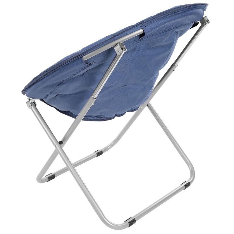 18. MOON CAMPING CHAIR 82x68x79CM NAVY BLUE ENERO CAMP