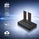 3. Qoltec M.2 NVMe SSD Docking Station | PCIe | USB-C | 20Gb/s | DUAL 2 x 8TB | Offline Cloning