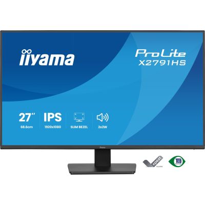 23. iiyama ProLite X2791HS-B1 computer monitor 68.6 cm (27") 1920 x 1080 px Full HD LED Black