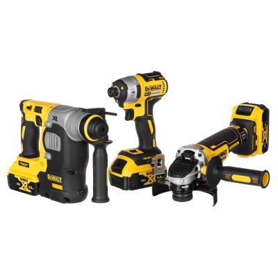 30. DEWALT DCK305P3T POWER TOOL COMBO SET (DCF887+DCH273+DCG405)
