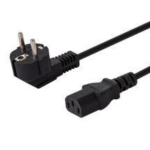 SAVIO CL-98 cable (IEC320 C13 - Shuko; 1.8m; black)