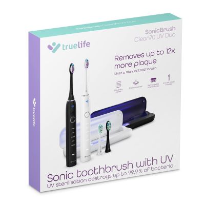 18. TrueLife SonicBrush Clean70 UV Duo sonic toothbrush