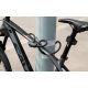 2. Rockbros bike lock RKS515-BK 1.1m black
