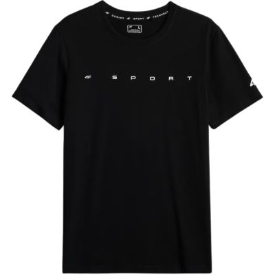 2. Men’s T-Shirt 4F M3575 Deep Black 4FWAW26TTSHM3575 20S