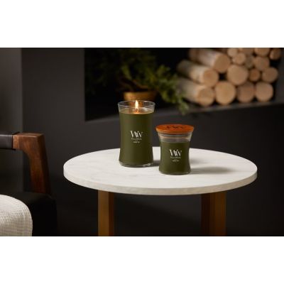 5. FRASER FIR WOODWICK Medium Candle