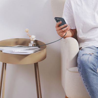 9. Baseus CALD000116 Lightning - USB-C PD cable 20W 480Mb/s 2m - gray