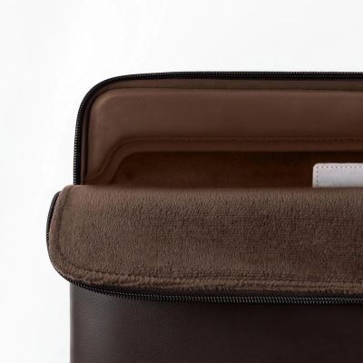 7. Tech-Protect Fleece Laptop Bag 13-14" - Brown