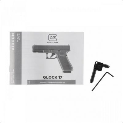 9. Glock 17 gen 5 6 mm CO2 airsoft pistol replica