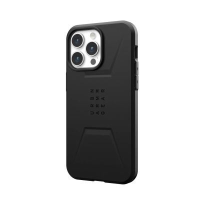 UAG Urban Armor Gear Civilian MagSafe Case | Apple iPhone 15 Pro Max | schwarz