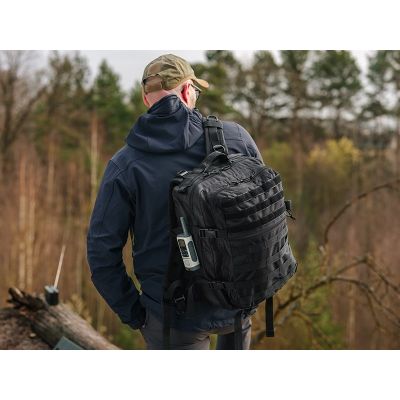 11. 16" Tracer Evo Black 25L Expedition Backpack