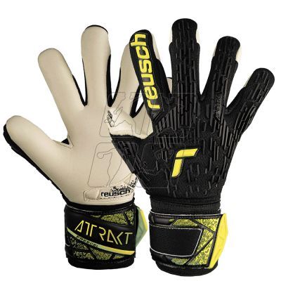 2. Reusch Attrakt Freegel Gold Finger Support Jr gloves 54 72 130 7752