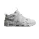 Nike Air More Uptempo Low Triple White Men's Sports Shoes - FZ3055-100