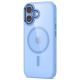 2. Tech-Protect MagMat MagSafe Case for iPhone 17 - Transparent Blue