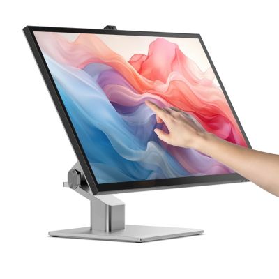 ALOGIC 32C4KPDTF computer monitor 81.3 cm (32") 3840 x 2160 px 4K Ultra HD Touchscreen Silver