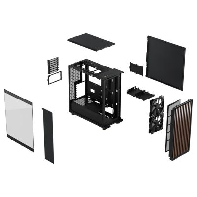 12. Fractal Design North Black