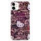 3. Hello Kitty IML Tags Graffiti case for iPhone 11 / Xr - pink