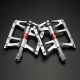 7. Rockbros JT410 4.10 4 Bearing Bicycle Pedals - Silver