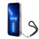 4. Guess GUOHCP14MHFLSB iPhone 14 Plus 6.7 "blue / blue hardcase Flower Strap