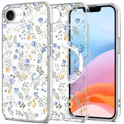 Tech-Protect FlexAir MagSafe Case for iPhone 16e / 17e - Daisies with Leaves