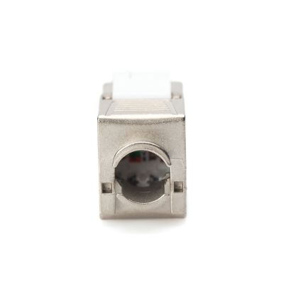3. Digitus CAT 6A Keystone Module, Shielded, Tool-less Mounting Connector - 8 pcs.