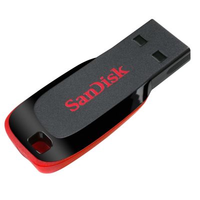 14. SanDisk Cruzer Blade SDCZ50-128G-B35 Flash Drive (128GB; USB 2.0; Black)