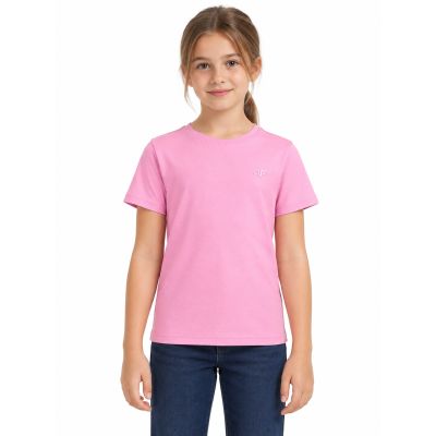 3. Girls' cotton T-shirt 4F 4FJWAW26TTSHF3528-54S