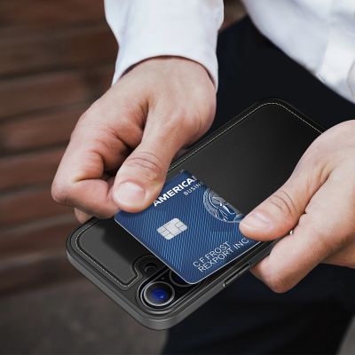 8. Dux Ducis Rafi II Mag Case with MagSafe for iPhone 16 - Black