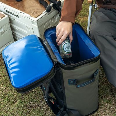 5. Rockbros Thermal Backpack with Insulation 20l - Green