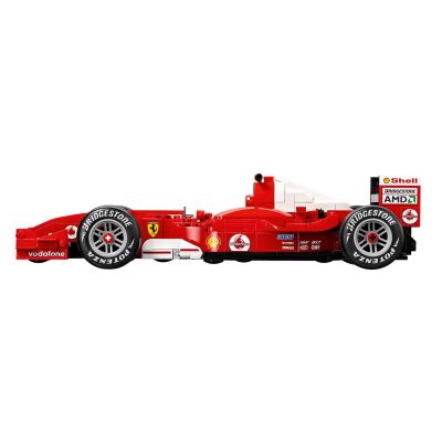 6. LEGO Icons 11375 – Ferrari F2004 and Michael Schumacher