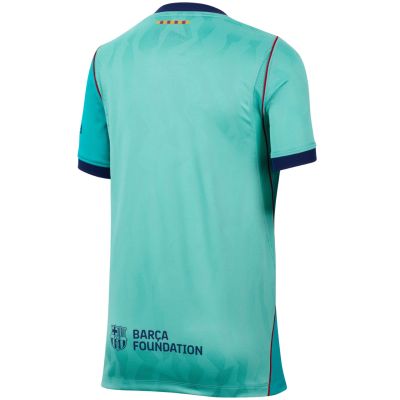 3. Nike FC Barcelona Stadium 2026/27 Kids' Jersey Green II6686 301
