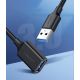 11. Ugreen cable cord extension adapter USB 3.0 (female) - USB 3.0 (male) 3 m black (US129 30127)