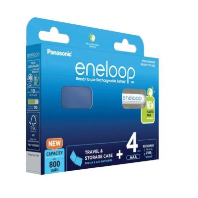 PANASONIC ENELOOP AAA 800mAh 4 pcs + box