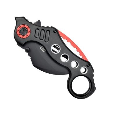 2. SCK Steel Claw Knives Karambit K29 Black and Red