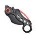 2. SCK Steel Claw Knives Karambit K29 Black and Red
