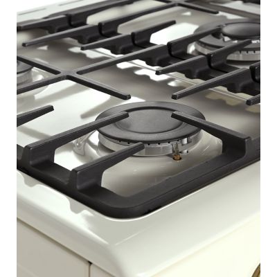 6. Ravanson Retro KWGE–90ARC gas-electric cooker (cream)