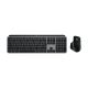 Logitech Master MX Keys S Combo for Mac Keyboard Mouse Included Home/Office RF Wireless + Bluetooth QWERTY American International Aluminum, Black