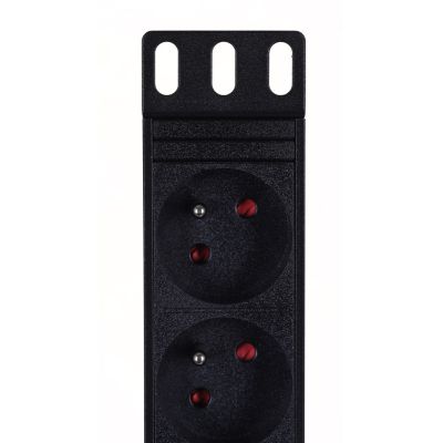 7. A-LAN PZ081U power strip (8 x UTE; 16 A (3680 W); 1.8 m; black)