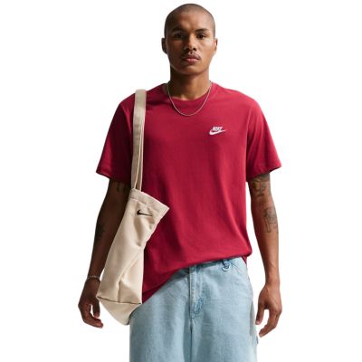 Nike Club Tee Men's T-Shirt Red AR4997 613