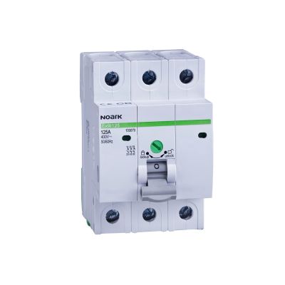 NOARK insulator, 3 modules wide, 3-pole, 100A