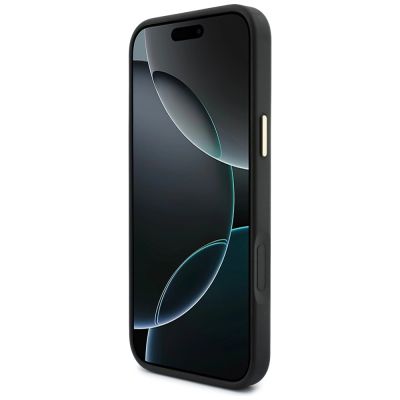 5. Guess 4G Case with MagSafe Wallet for iPhone 18 Pro Max / 17 Pro Max – Black