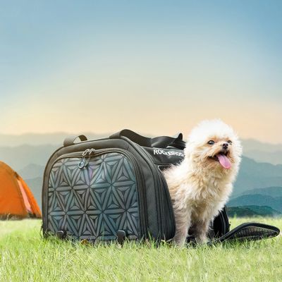 8. Rockbros 30140028001 transport bicycle bag for cats and dogs - black