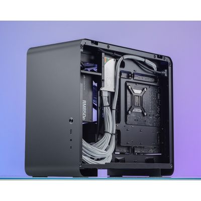 10. Jonsbo U4 Mini Mesh Micro-ATX Case - Black