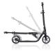 16. City scooter Globber ONE NL 205 / Black-Charcoal Grey 477-100